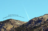 follow the jet trail, ask for a poster